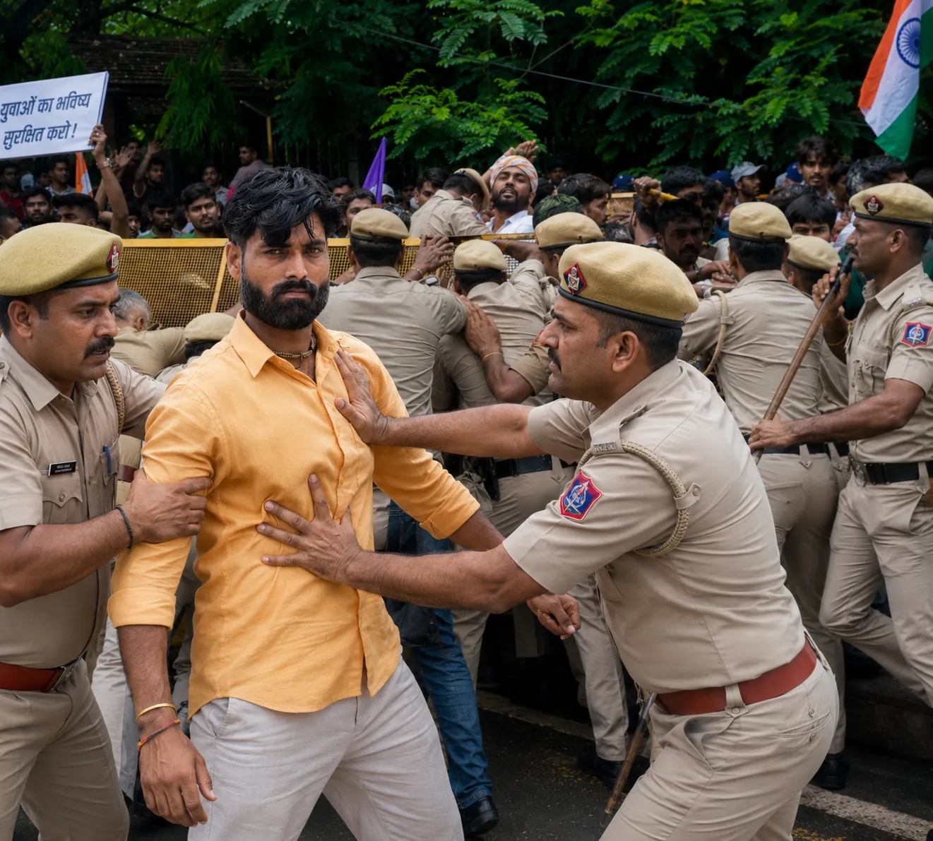 हराइच फखरपुर क्षेत्र में “जनता के आशीर्वाद” के बाद शिक्षा, सड़क और रोजगार पर फोकस का दावा