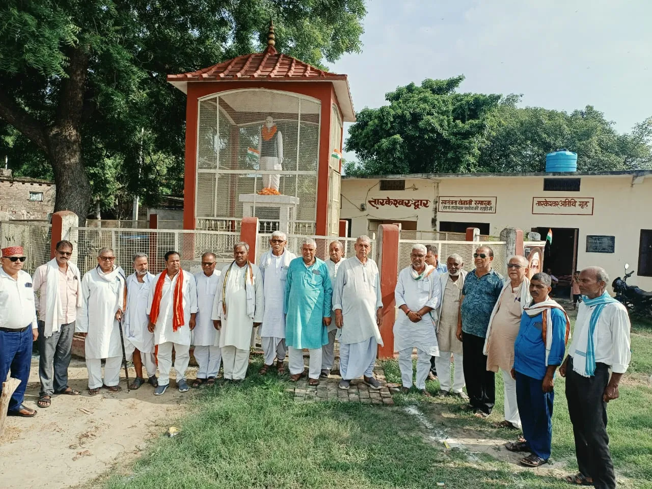 महान स्वतंत्रता संग्राम सेनानी पंडित तारकेश्वर पांडे जी की 116 वीं जयंती बड़ी धूमधाम से मनाई गई 14 अगस्त 2026।