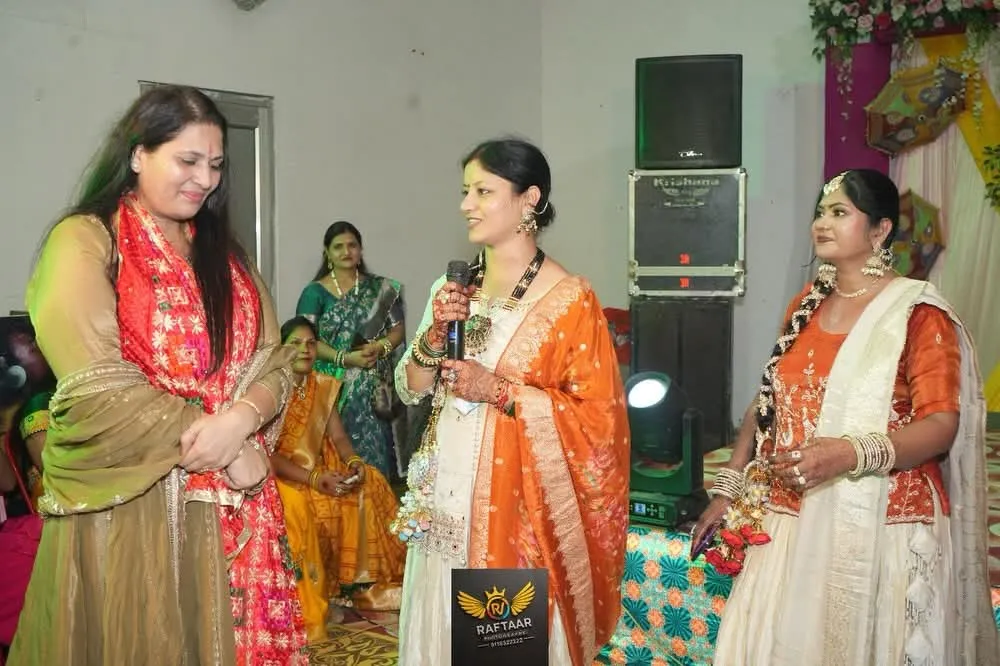भव्या भवन में सजा तीज का रंग, महिलाओं ने गीत-संगीत के साथ मनाया उत्सव
