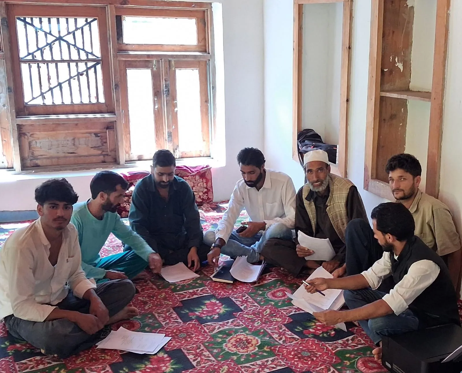 Panchayat Wangath C  kangan Ganderbal Mein Awareness-cum-Training Programme Mun’aqid