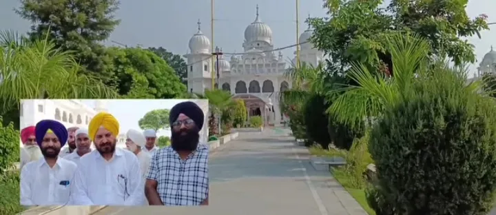 ਅਾਮ ਪਾਰਟੀ ਵਲੋਂ p  d a ਦਾ ੳਪ ਚੇਅਰਮੈਨ ਲਾਉਣ ਤੇ ਡਾਕਟਰ ਕਮਲਜੀਤ ਸਿੰਘ ਕੇਜੇ ਸੀਹਰਗੋਿਦਪੁਰ ਸਹਿਬ ਦੇ ਗੁਰਦੁਆਰਾ ਦਮਦਮਾਸਹਿਿਬਨਕਮਸਤਕਹੋੲੇ