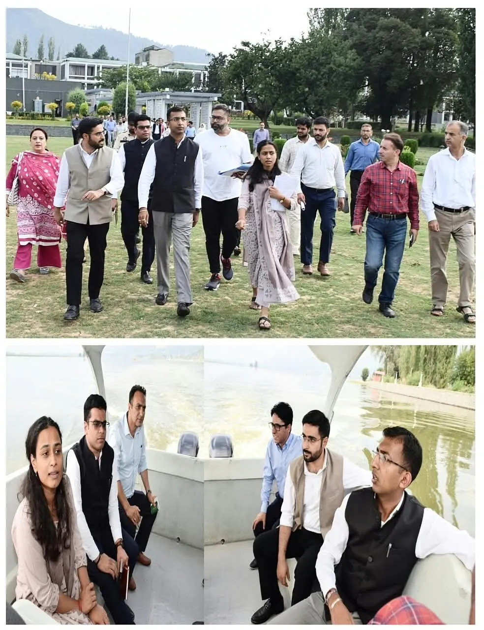 Div Com reviews preparations for 1st International Film Festival of J&K.