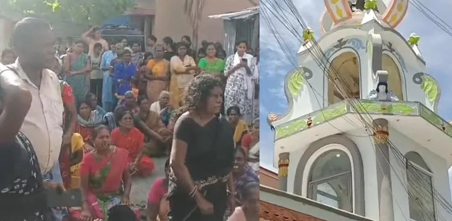 இயேசு கிறிஸ்து சிலை உடைப்பு சிவகாசியில் அதிர்ச்சி!