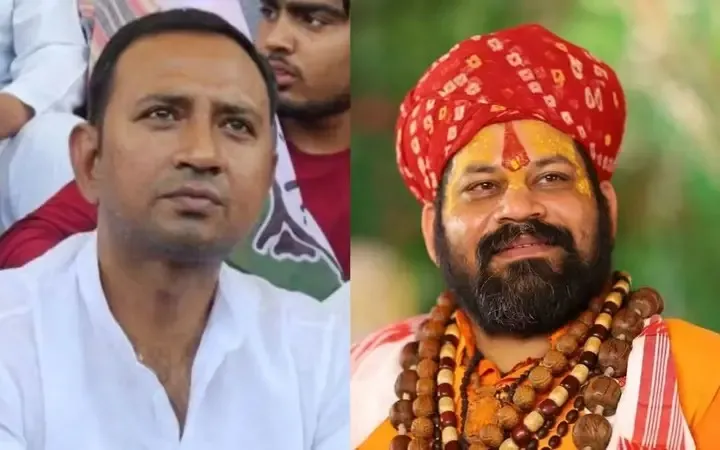 अयोध्या महंत राजूदास ने मांगी माफी।