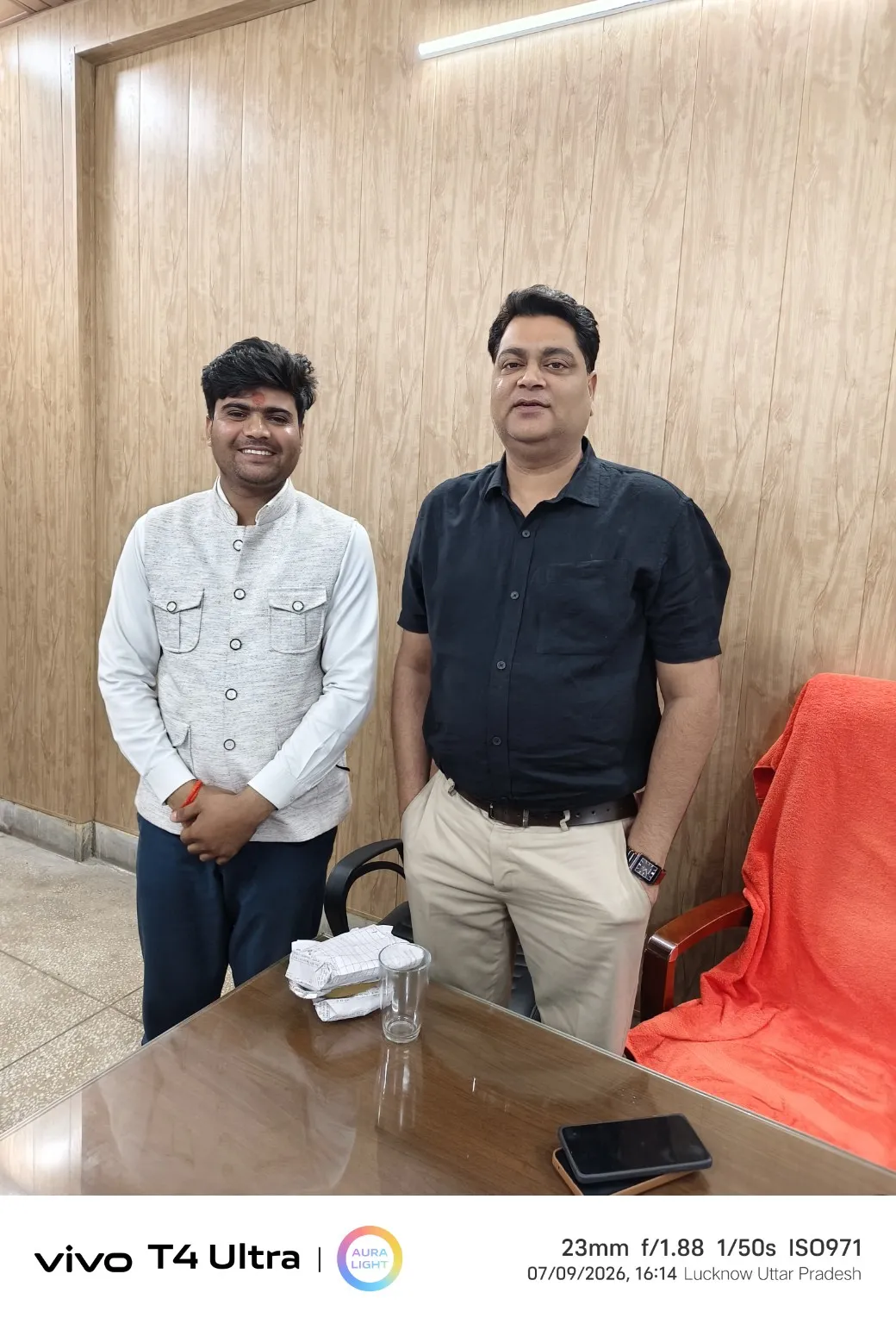 फार्मासिस्टों के 12 सूत्रीय मांग-पत्र पर पहल तेज, यूपी फार्मेसी काउंसिल के उपाध्यक्ष से शिष्टाचार भेंट।