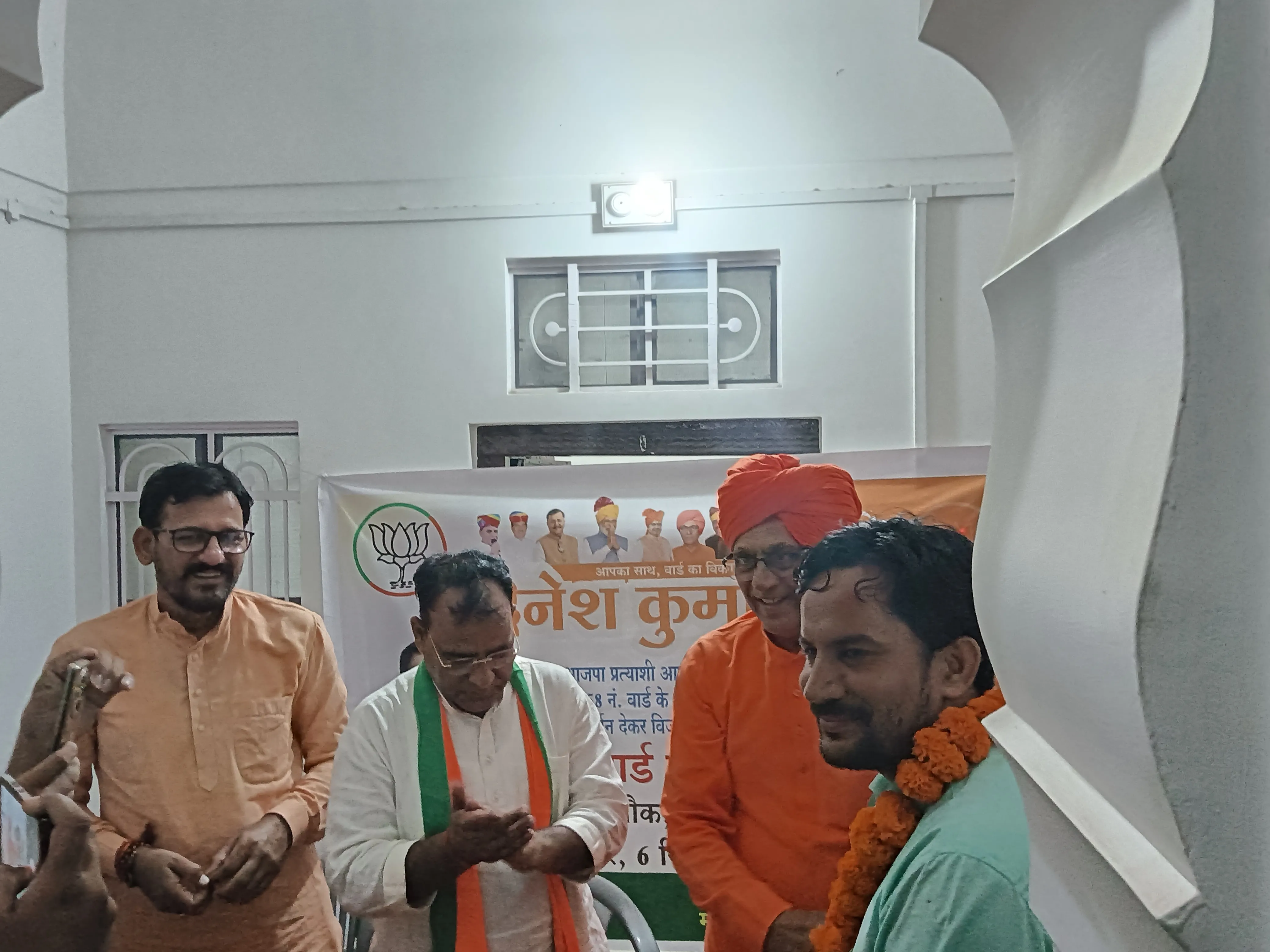 दिनेश भादवासी के समर्थन में जगमालपुरा में भाजपा की जनसभा, दिग्गज नेताओं ने किया संबोधन