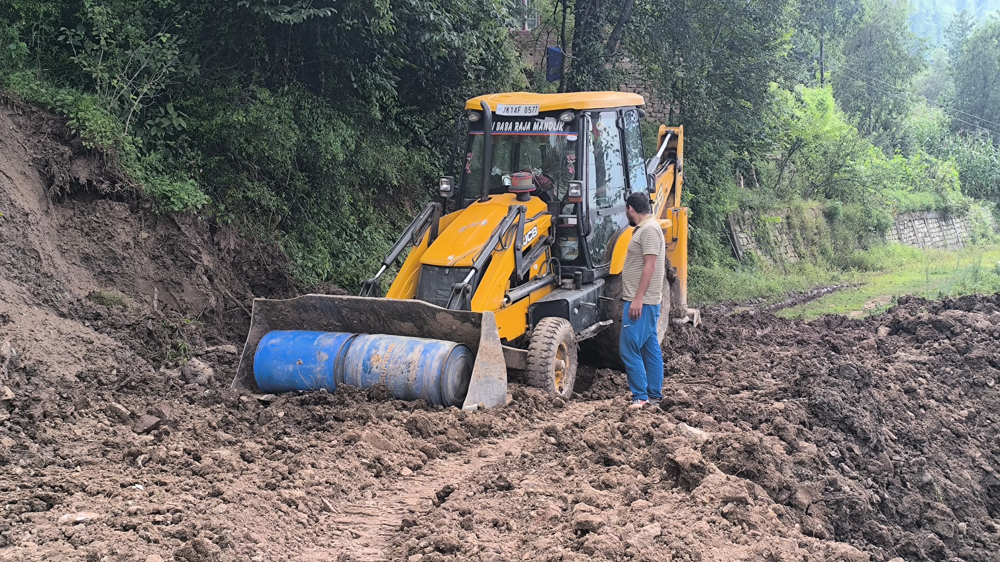 New road work SHAPPRI to bnake