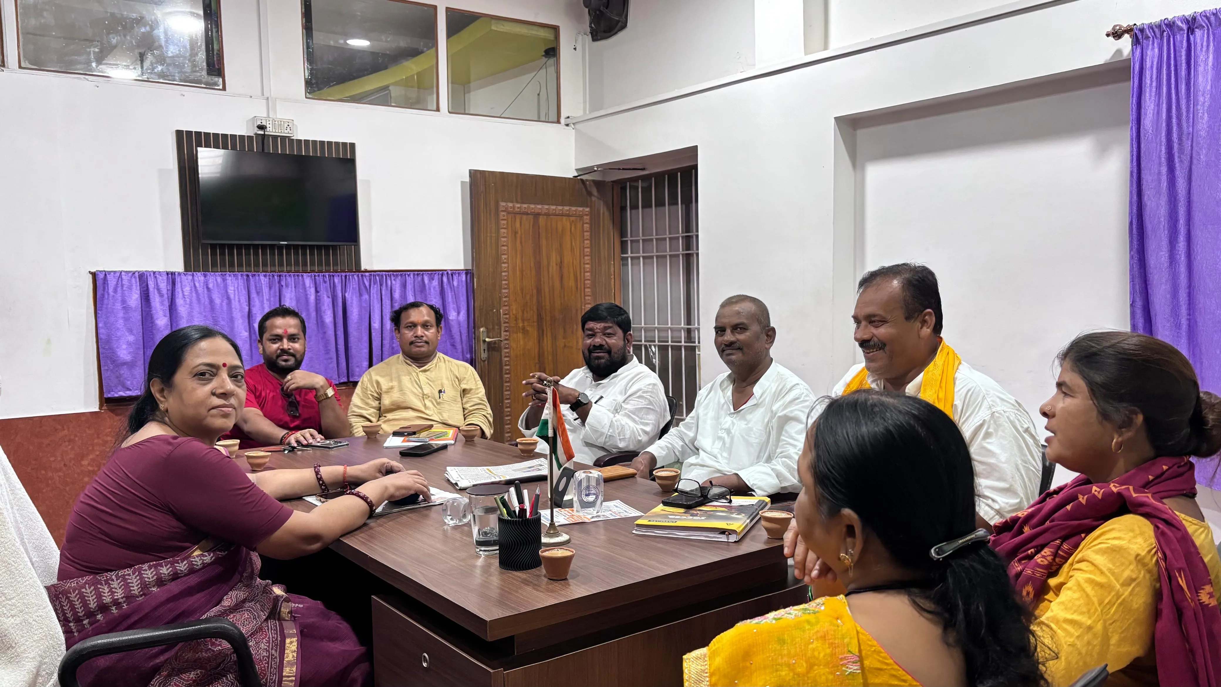 नीतीश संवाद कार्यक्रम की ऐतिहासिक सफलता पर कार्यकर्ताओं को बधाई और आभार: अनुराधा