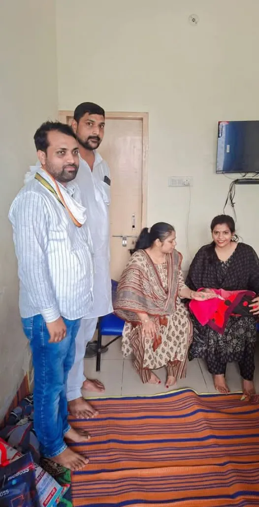 भावी जिला पंचायत सदस्य भूपेंद्र चौधरी के घर गूंजी किलकारी, बेटी के जन्म से खुशी का माहौल