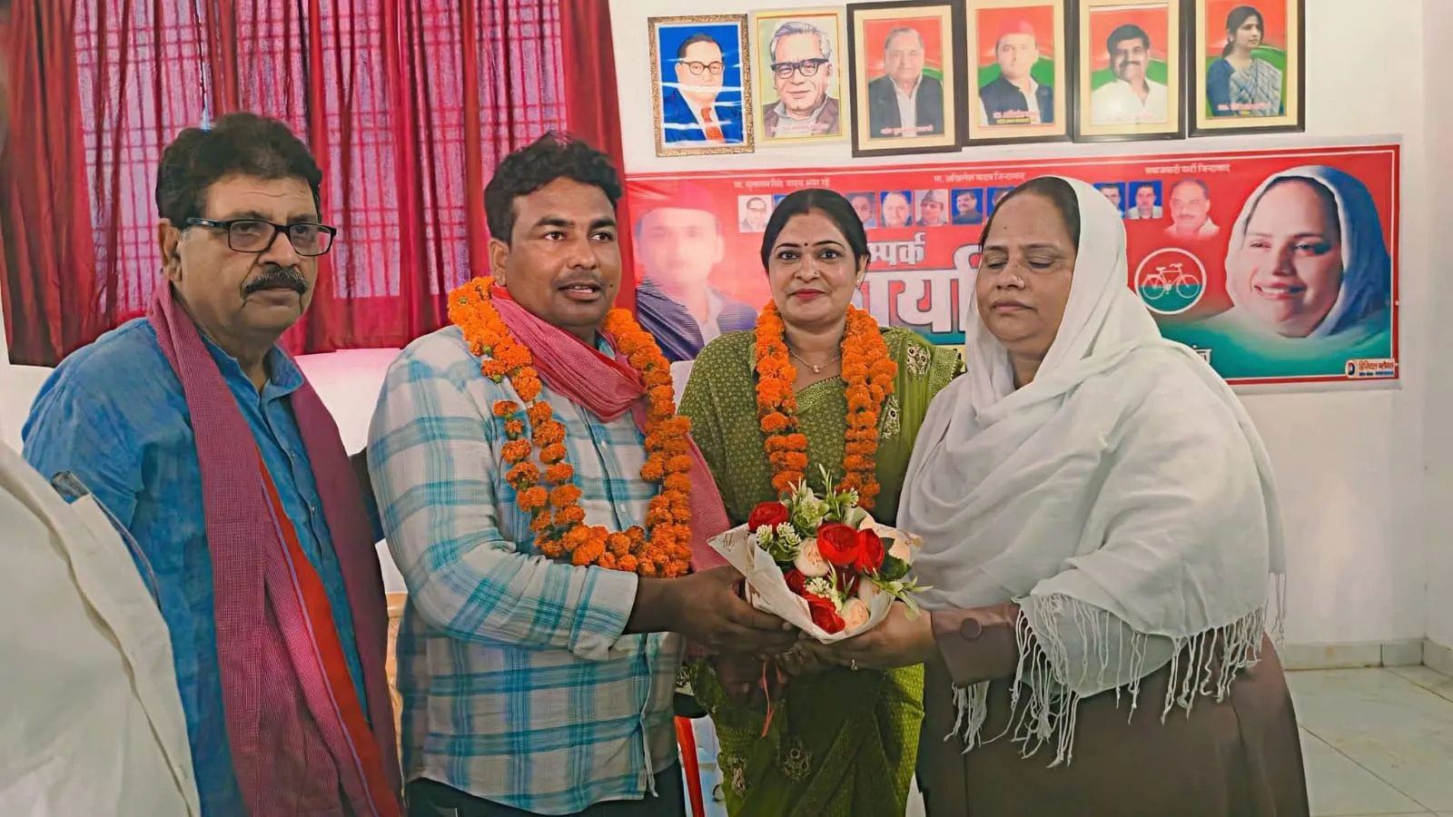 महिला सभा की राष्ट्रीय सचिव बनीं सुमन यादव, डुमरियागंज में हुआ जोरदार स्वागत