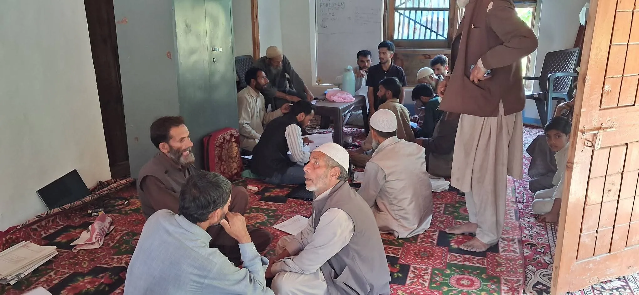 Forest Rights Coalition Reviews FRA Files in Wangat-C, Ganderbal