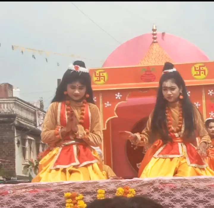 सिरोंज में कुशवाह समाज ने निकाली लव-कुश जी की भव्य शोभायात्रा