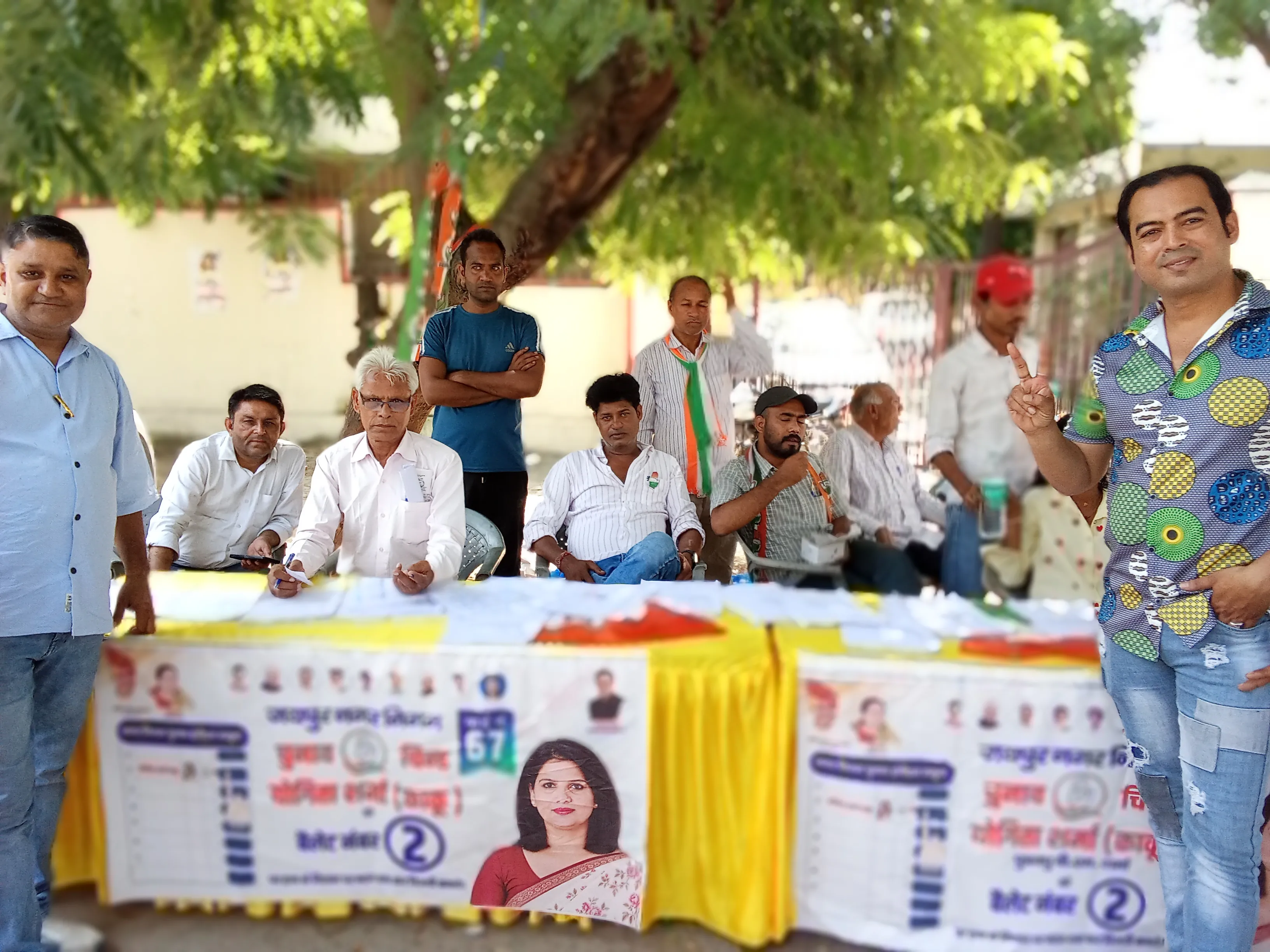 वार्ड नंबर 67 में नगर निगम चुनाव शांतिपूर्ण रहा।
