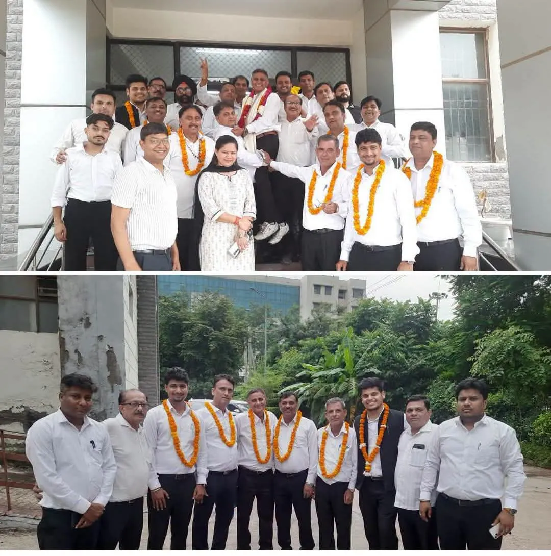 एस. के. भारद्वाज भारी मतों से चुने गए प्रधान , जिला टैक्स बार एसोसिएशन फरीदाबाद के वर्ष 2026-27 के चुनाव हुए सम्पन्न।