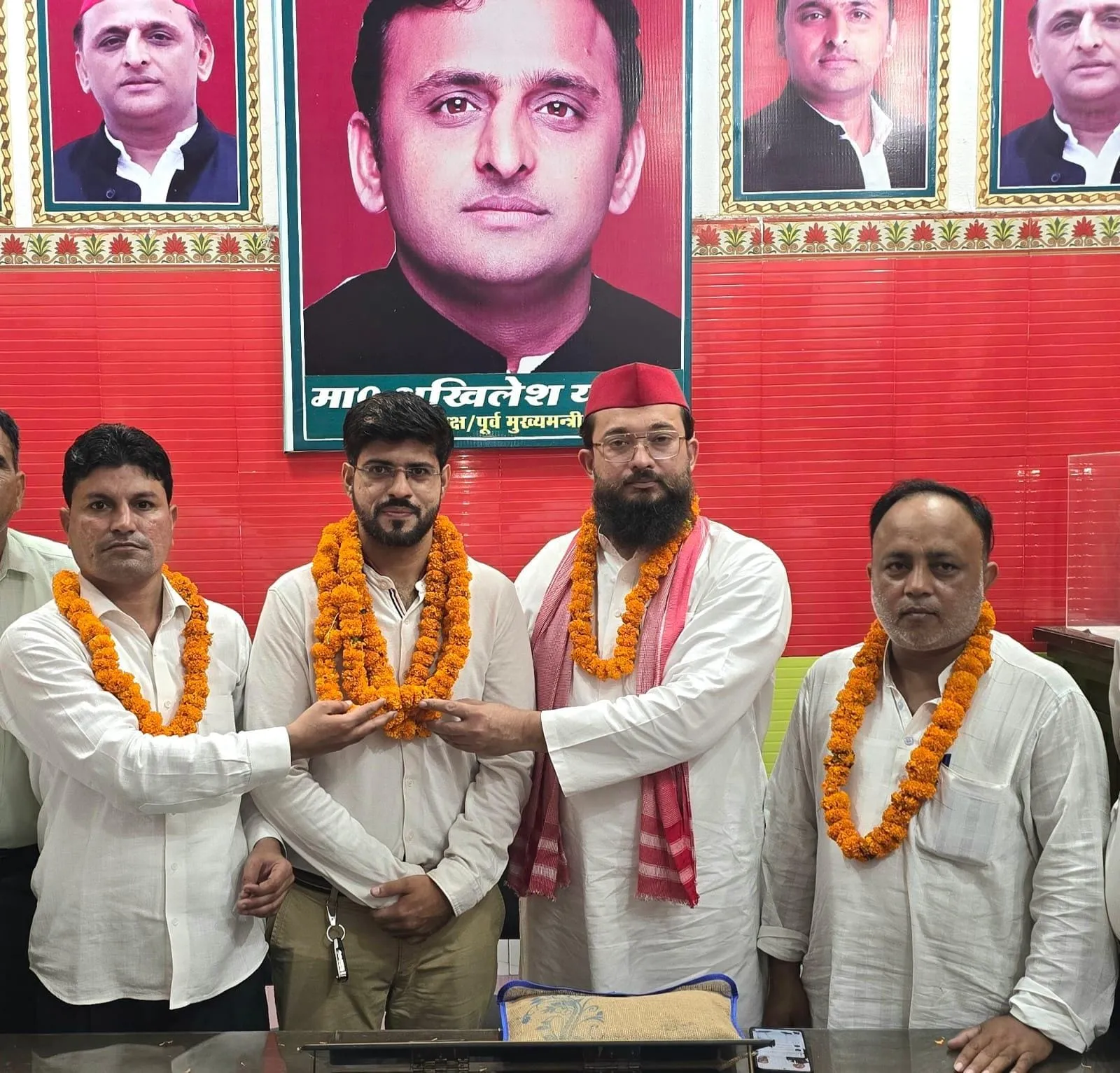 सपा के नवनियुक्त जिला कोषाध्यक्ष चिराग सेठी का जोरदार स्वागत, 2027 के लिए संगठन मजबूत करने का संकल्प