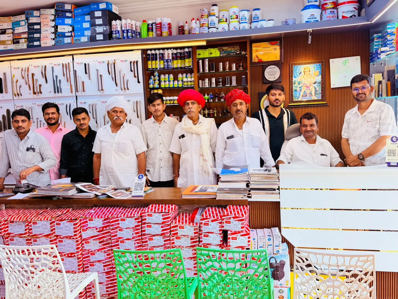 विजयवाड़ा प्रवास पर गए मेड़ा निवासी