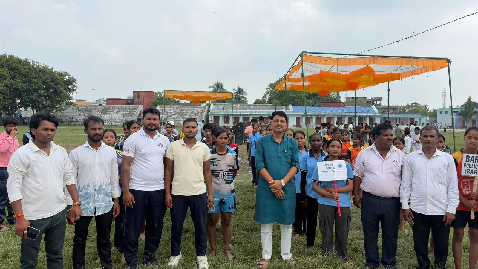 गोपालगंज,बरौली खेल मैदान में जिलास्तरीय कबड्डी चैंपियनशिप आयोजित अंडर 17 में बालिका वर्ग में भोरे टीम विजेता रही