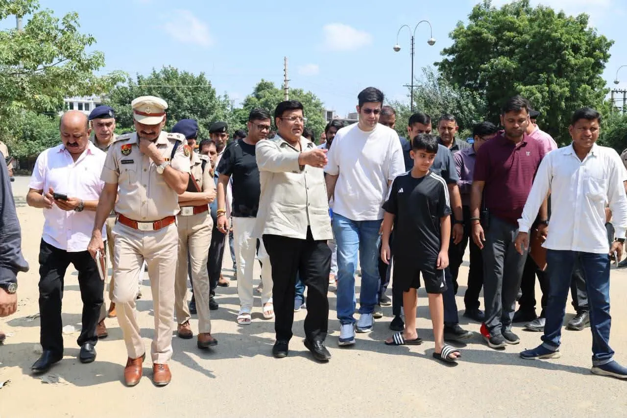 गणपति बप्पा के भव्य स्वागत के लिए फरीदाबाद तैयार है! कैबिनेट मंत्री विपुल गोयल।