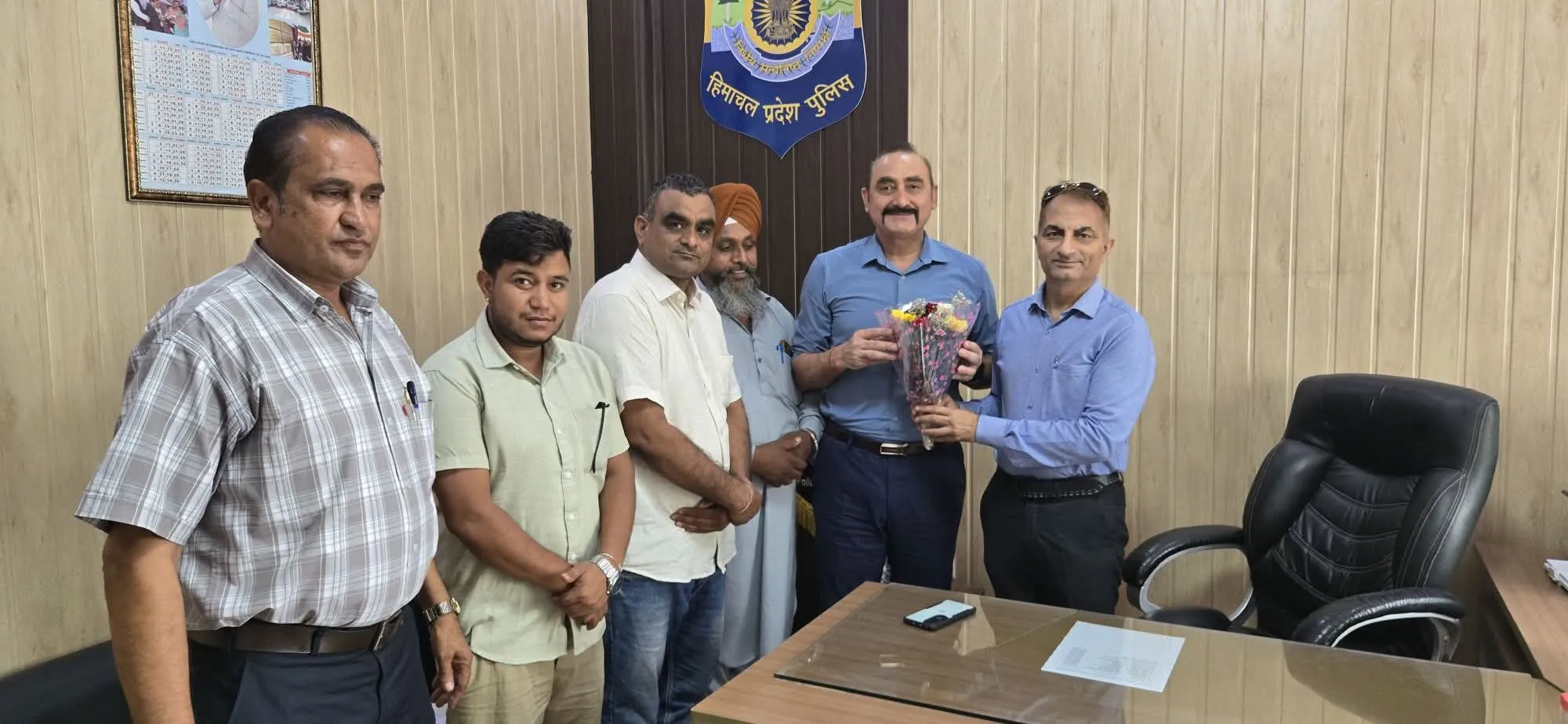 ASP से मिले सरपंच एसोसिएशन के प्रतिनिधि, नशे और अपराध पर हुई गंभीर चर्चा