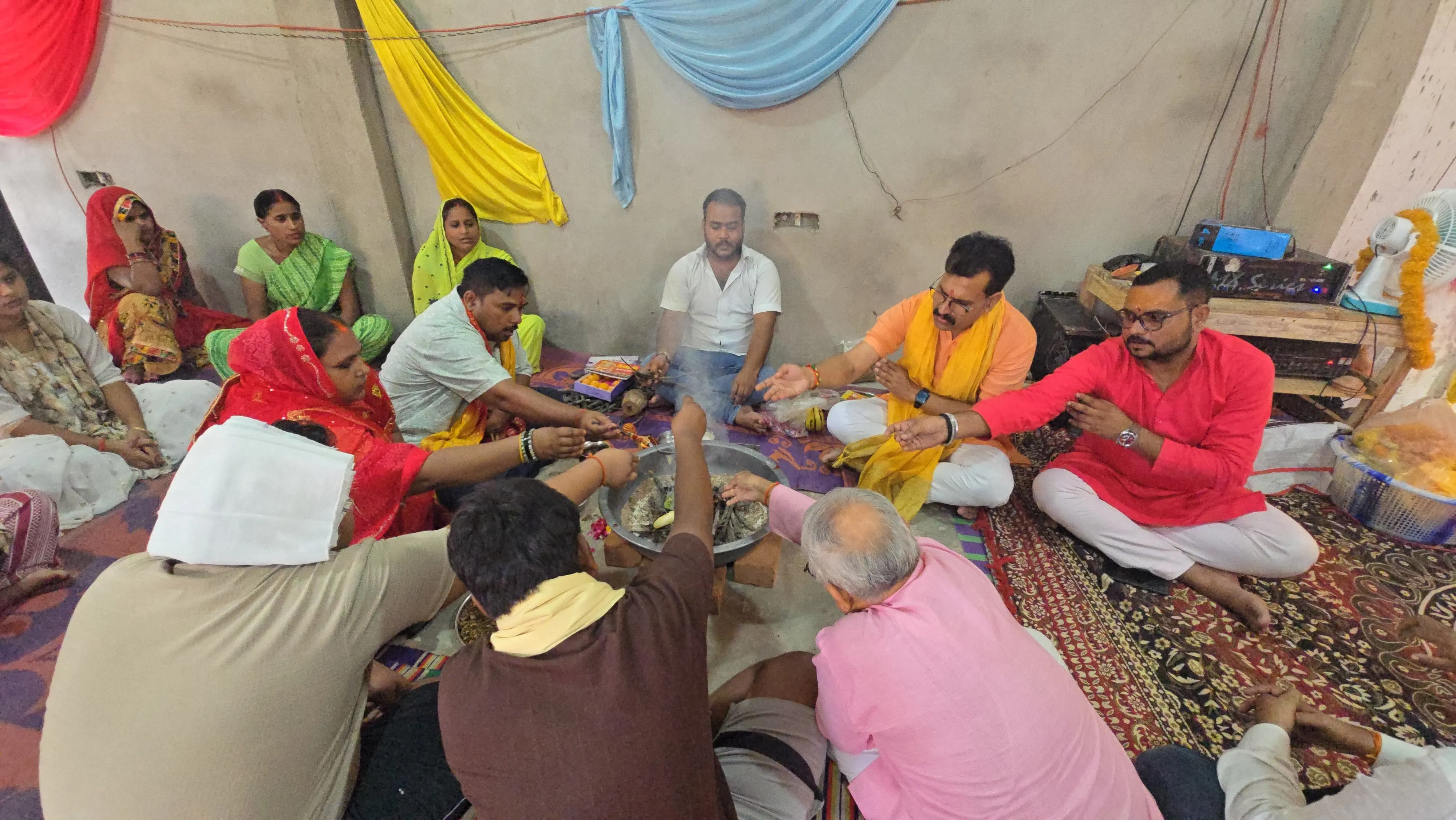 भगवान विश्वकर्मा जयंती पर नर सेवा-नारायण सेवा समिति ने किया हवन-पूजन
