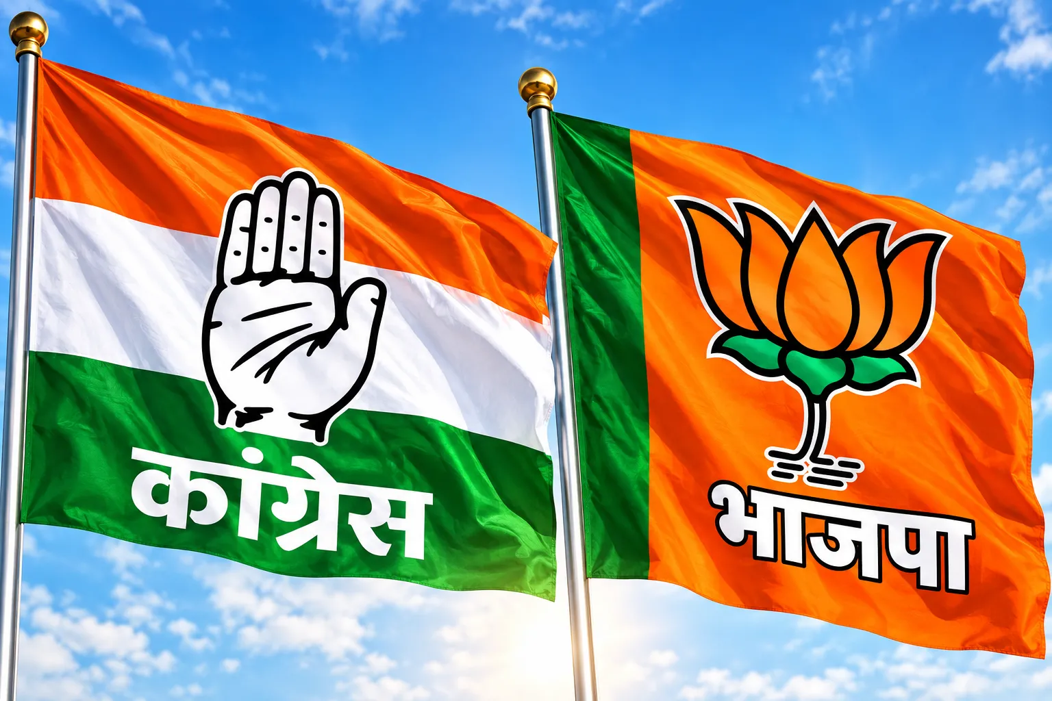 मंडावर नगरपालिका में अब कांग्रेस और बीजेपी प्रत्याशियों में सीधे टक्कर अब होगा रोचक मुकाबला