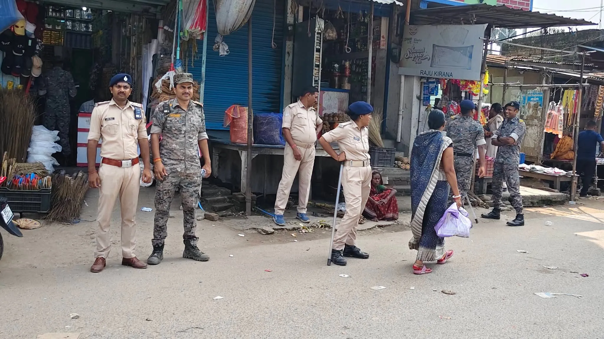 नवादा के सिरदला में धारा 163 BNS लागू, पुलिस जवान अलर्ट