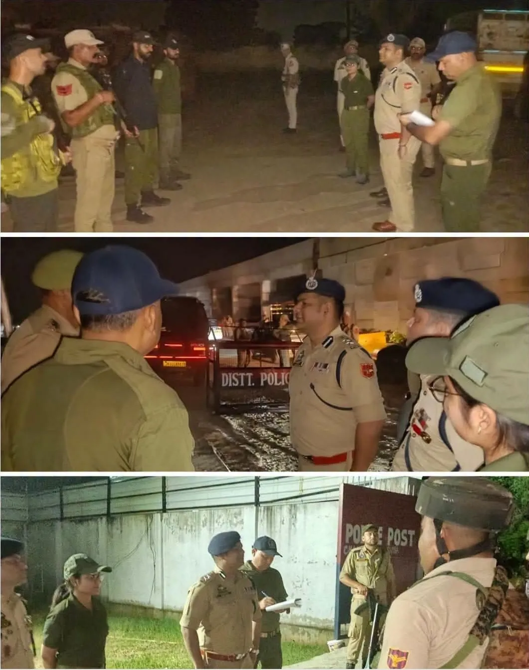 SSP SAMBA CONDUCTS SECURITY REVIEW OF BORDER POLICE POSTS