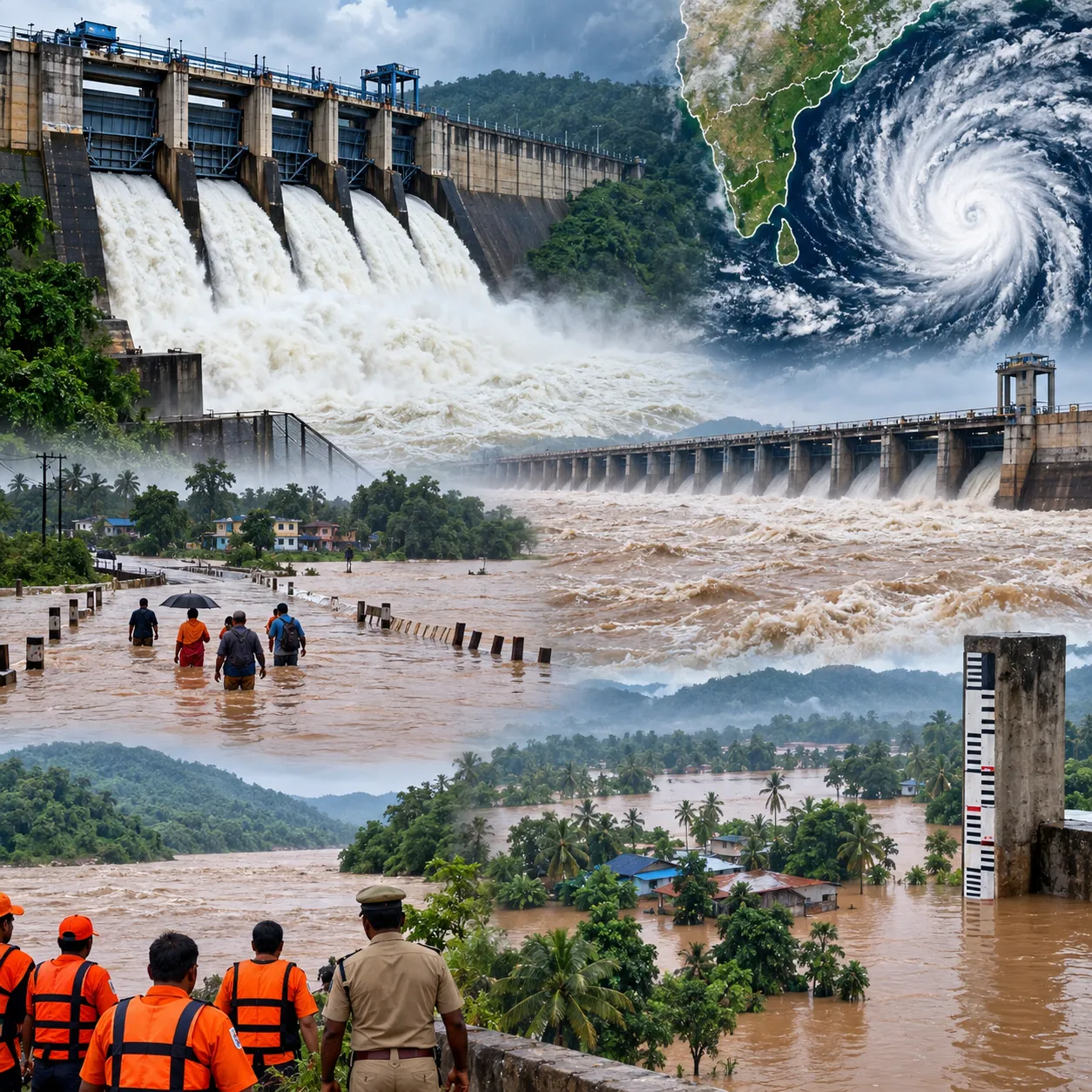 Odisha Flash Flood Threat: CWC Forecasts Heavy Reservoir Inflow Surge From Balimela, Kolab To Hirakud As Deep depression
