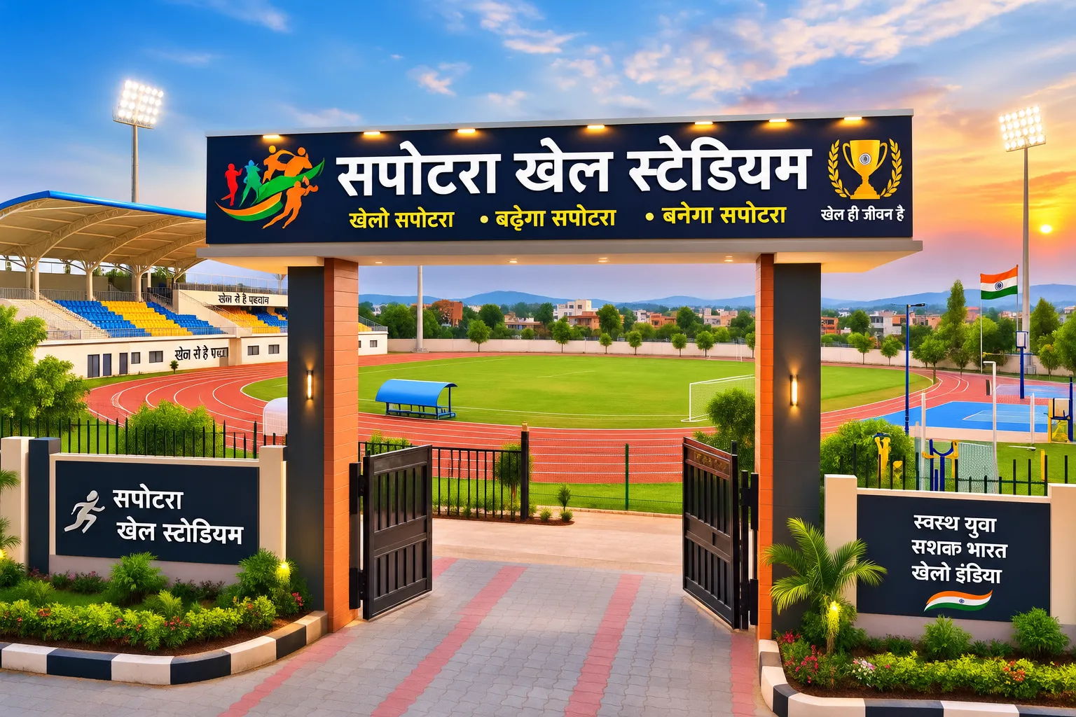 राज्य सरकार ने खेल स्टेडियम के लिए सपोटरा को 2 करोड़ रुपए मंजूर किए