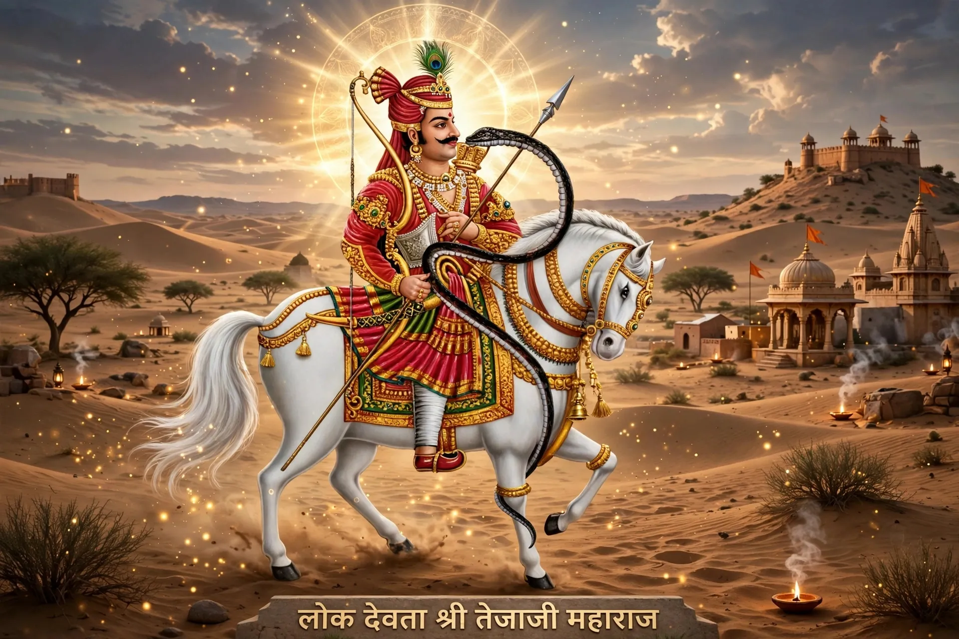 आज तेजा दशमी, लोकदेवता तेजाजी के जन्मोत्सव पर गूंजेगा आस्था का जयघोष