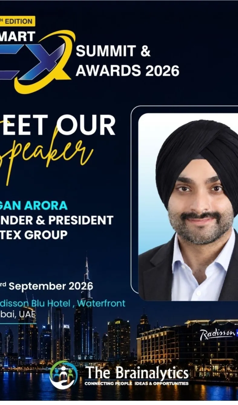 Proud Moment for India: Gagan Arora to Headline 12th Smart CX Summit & Awards 2026 in Dubai
