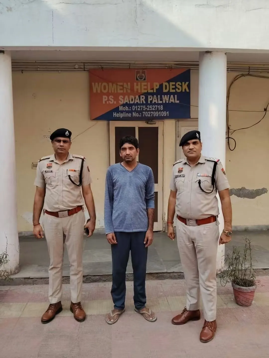 पलवल पुलिस की उद्घोषित अपराधियों (PO) तथा बेल जंपरों की धर-पकड़ हेतु जारी विशेष अभियान