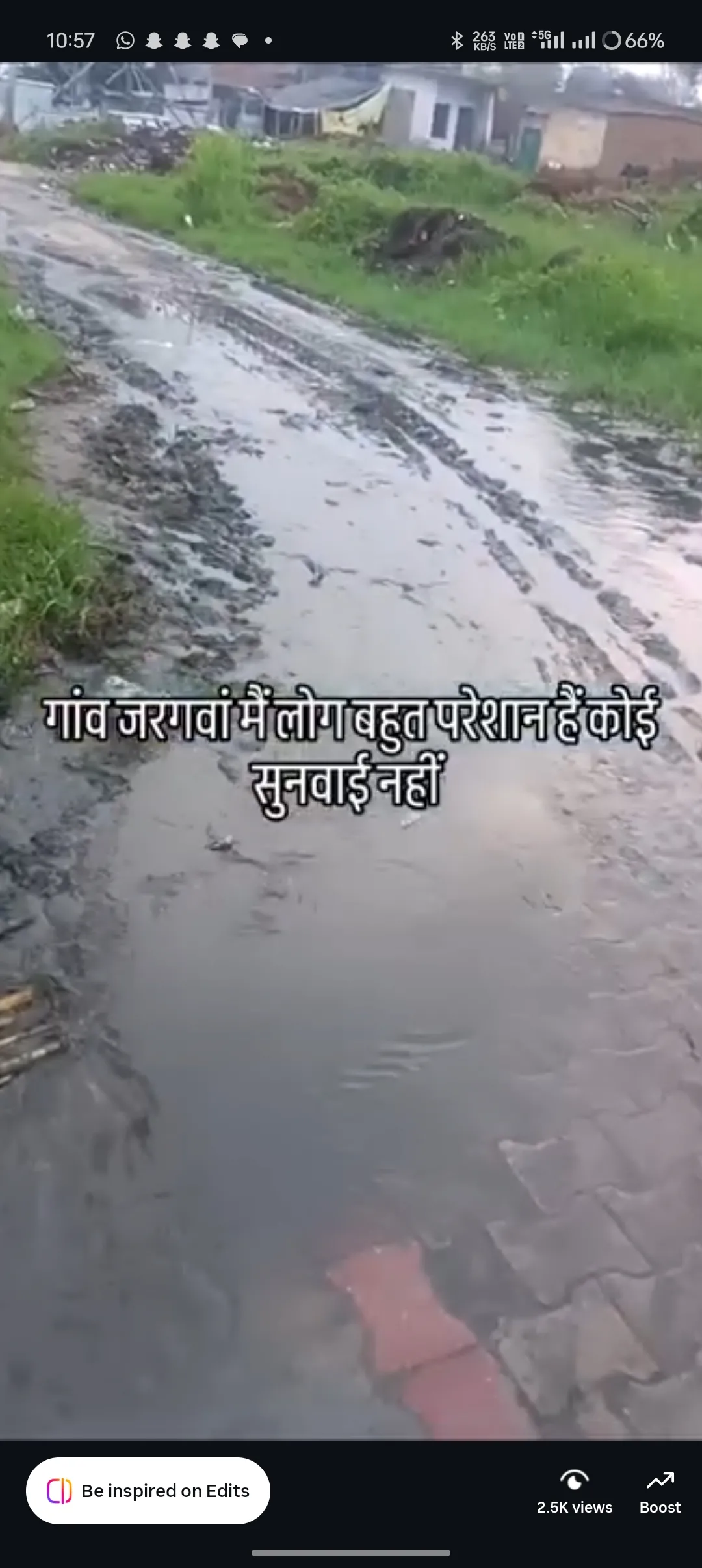 उत्तर प्रदेश के जनपद बुलन्दशहर ग्राम पंचायत जरगवां के स्थानीय लोगों की परेशानी का कोई भी सुझाव नहीं कर पा रहे