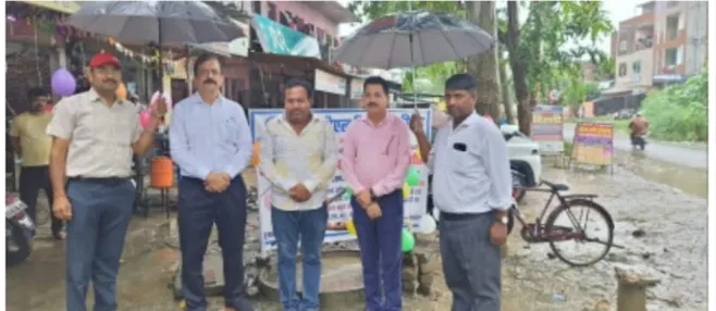 सहजनवा के आई जीएल फैक्ट्री के पास पीने पानी के लिए 
इंडिया हैंड की स्थापना 
 सुनील मिश्रा की रिपोर्ट
