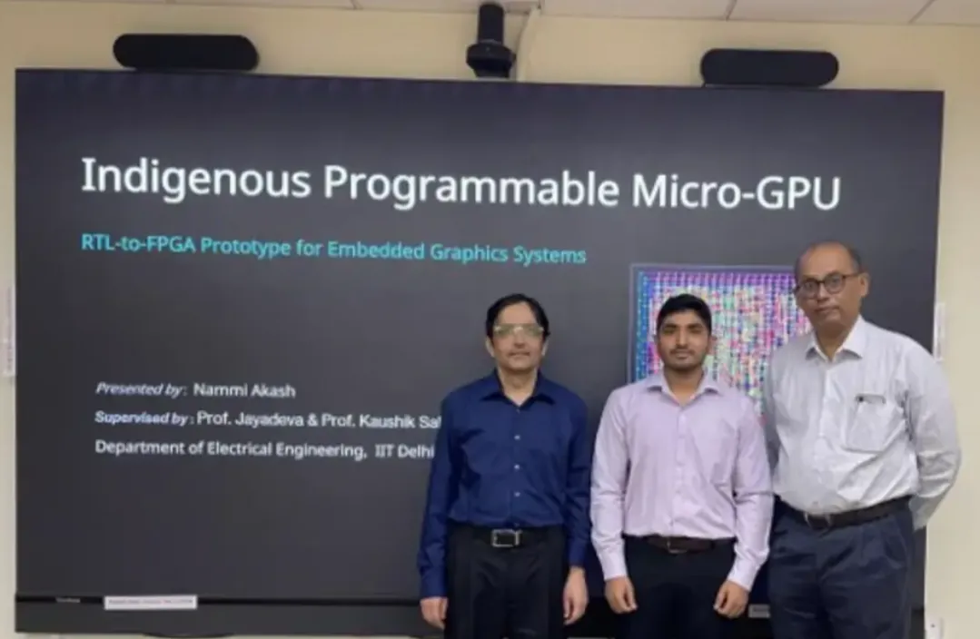 IIT Delhi Builds India's First Indigenous Micro-GPU.