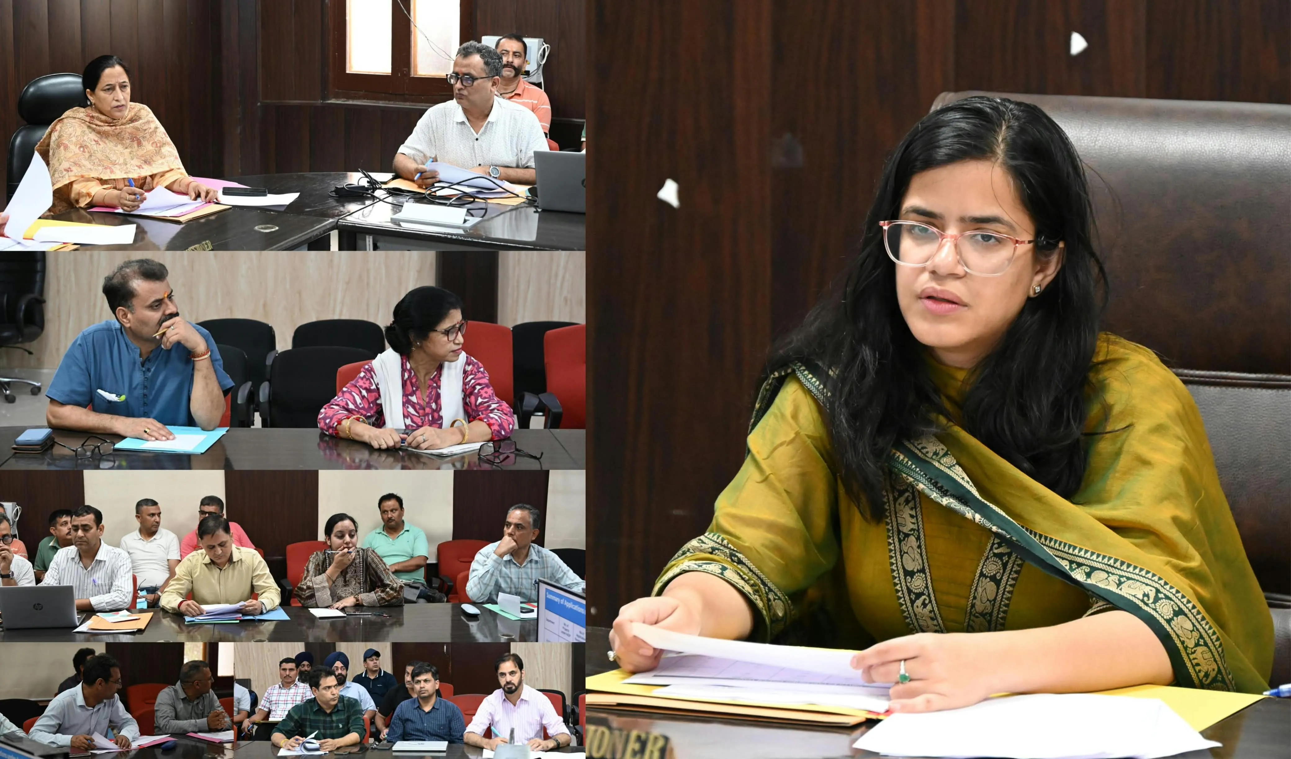 DC Samba Chairs District Level Committee Meeting to Review HADP Implementation