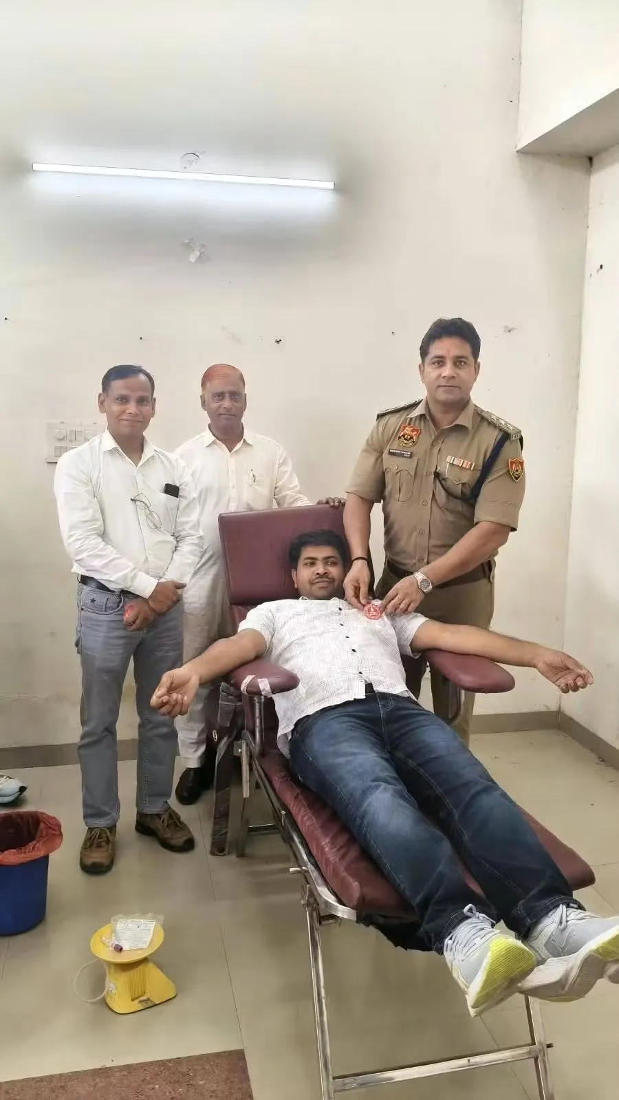 रक्तदान से बड़ा कोई दान नहीं, आपका दिया हुआ रक्त किसी जरूरतमंद को नया जीवन दे सकता है।   दीप्ति गर्ग पुलिस अधीक्षक पलबल।