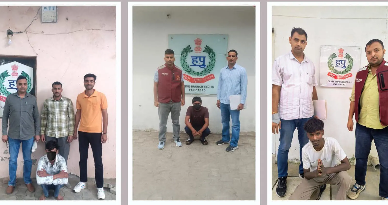 चोरी की 3 मोटरसाइकिल बरामद, 3 वाहन चोर गिरफ्तार