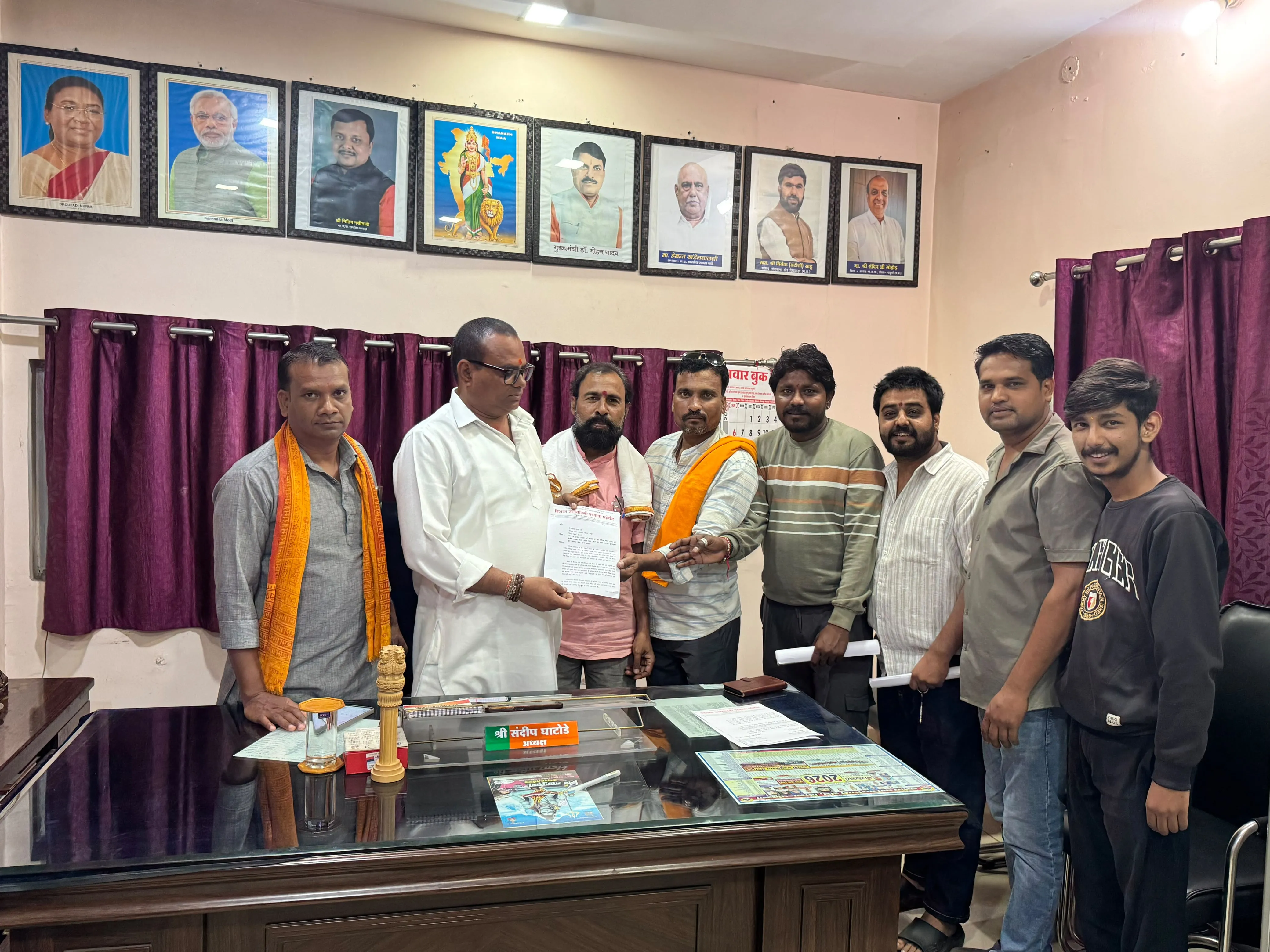 चंडिका माता-भवानी माता मंदिर मार्ग पर बने भव्य स्वागत द्वार: नगर वासियों ने की मांग