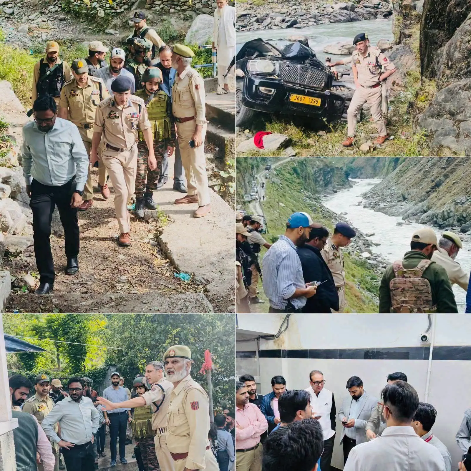 DC, SSP Kupwara Visit Seemari, Console Bereaved Families Following Tragic Road Accident

KUPWARA, SEPTEMBER 28: Deputy C