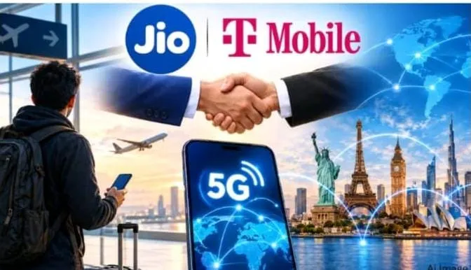 जिओ ने किया बड़ा कमाल! टी मोबाइल के साथ शुरू की दुनिया की पहली 5G SA रोमिंग सर्विस जानिए क्या होगा फायदा..