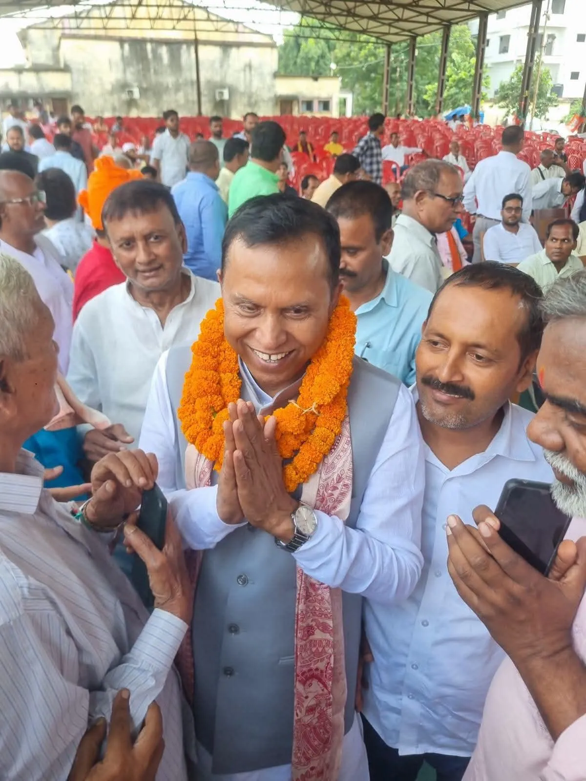 पूर्णिया में शक्ति प्रदर्शन के साथ डॉ. एन.के. यादव का नामांकन, NDA नेताओं ने दिखाई एकजुटता!
