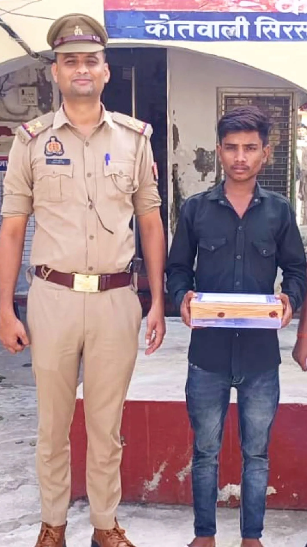 िरसागंज में अवैध तमंचे और कारतूस के साथ युवक गिरफ्तार
