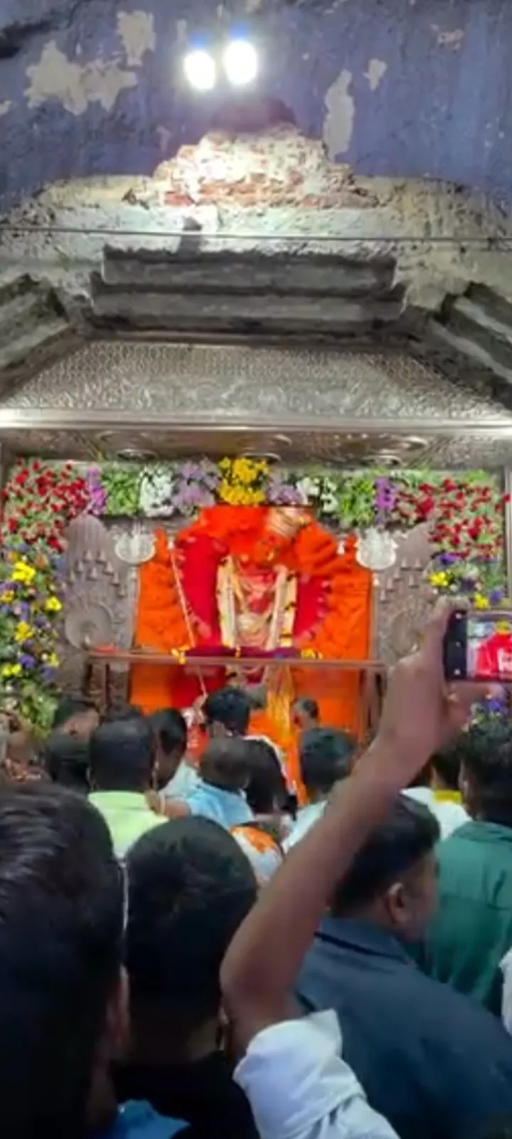 ??પ્તાસંગી માંતા મંદિર ખાતે શાઘાલું દર્શન માટે ભક્તોની ભીડ જોવા મળ?