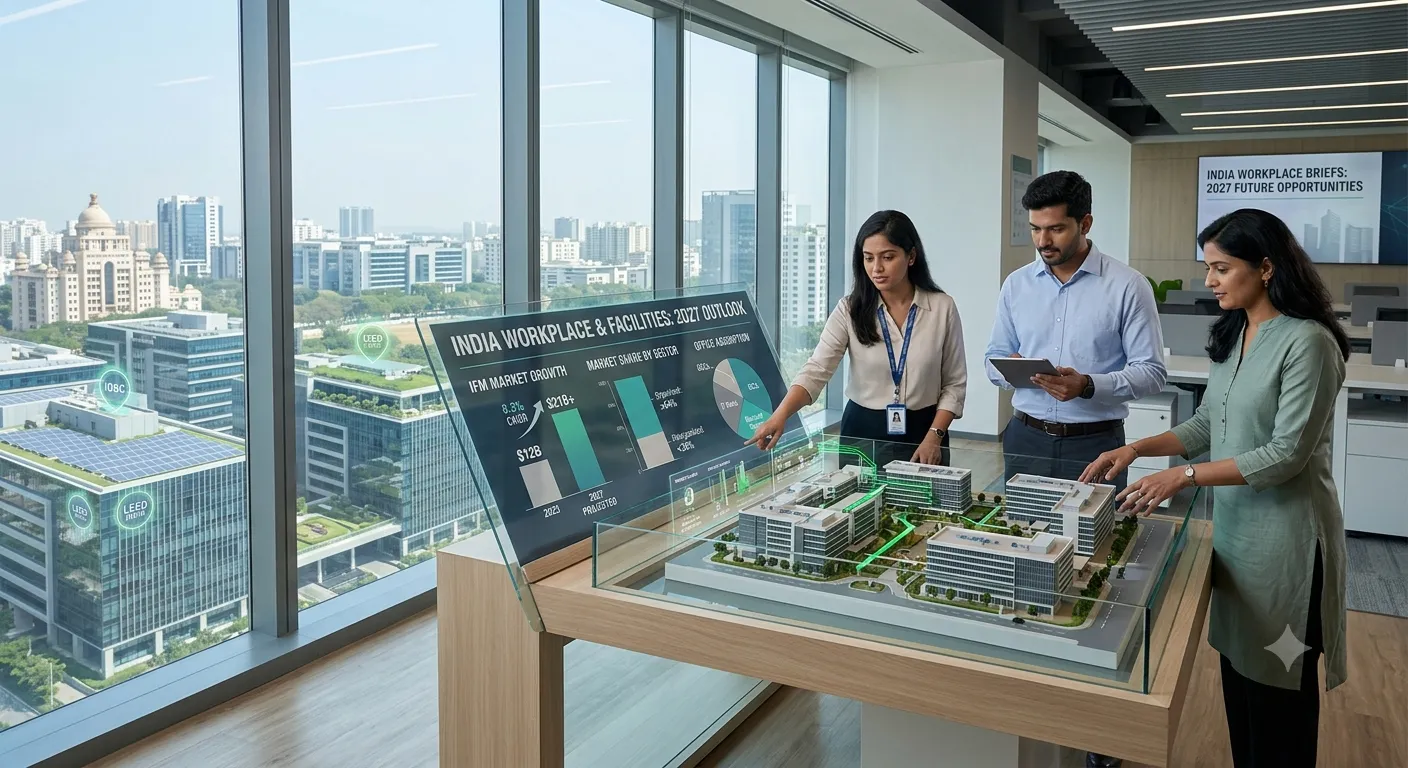 India’s Integrated Facility Management market set to grow to $24.86 billion by 2027 as tech and ESG drive contracts