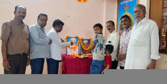 कायस्थ समाज कांकेर में गांधी एवं शास्त्री जयंती धूमधाम से मनाई गई*