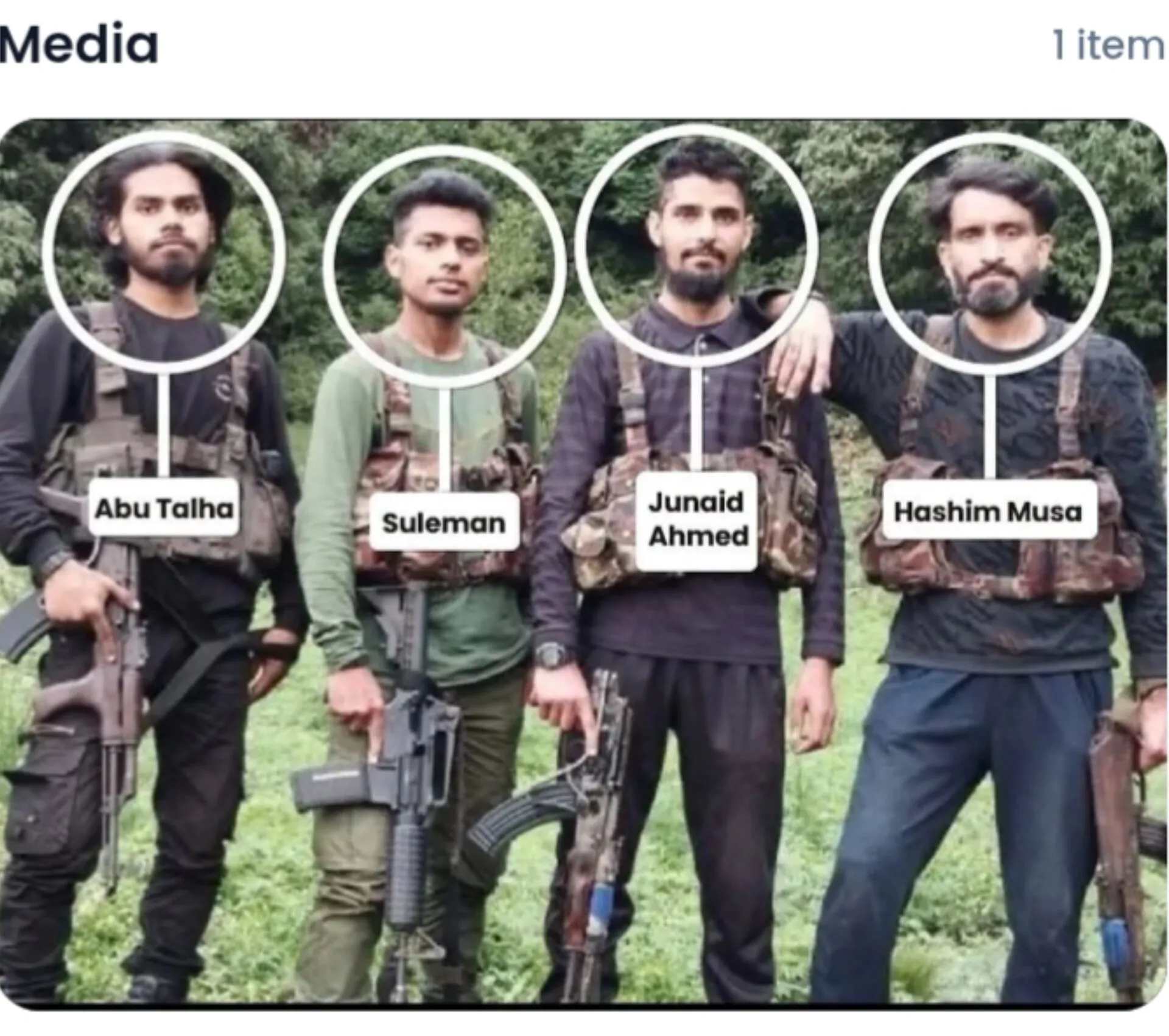 The operation was cancelled out by the army and j&k police and crpf