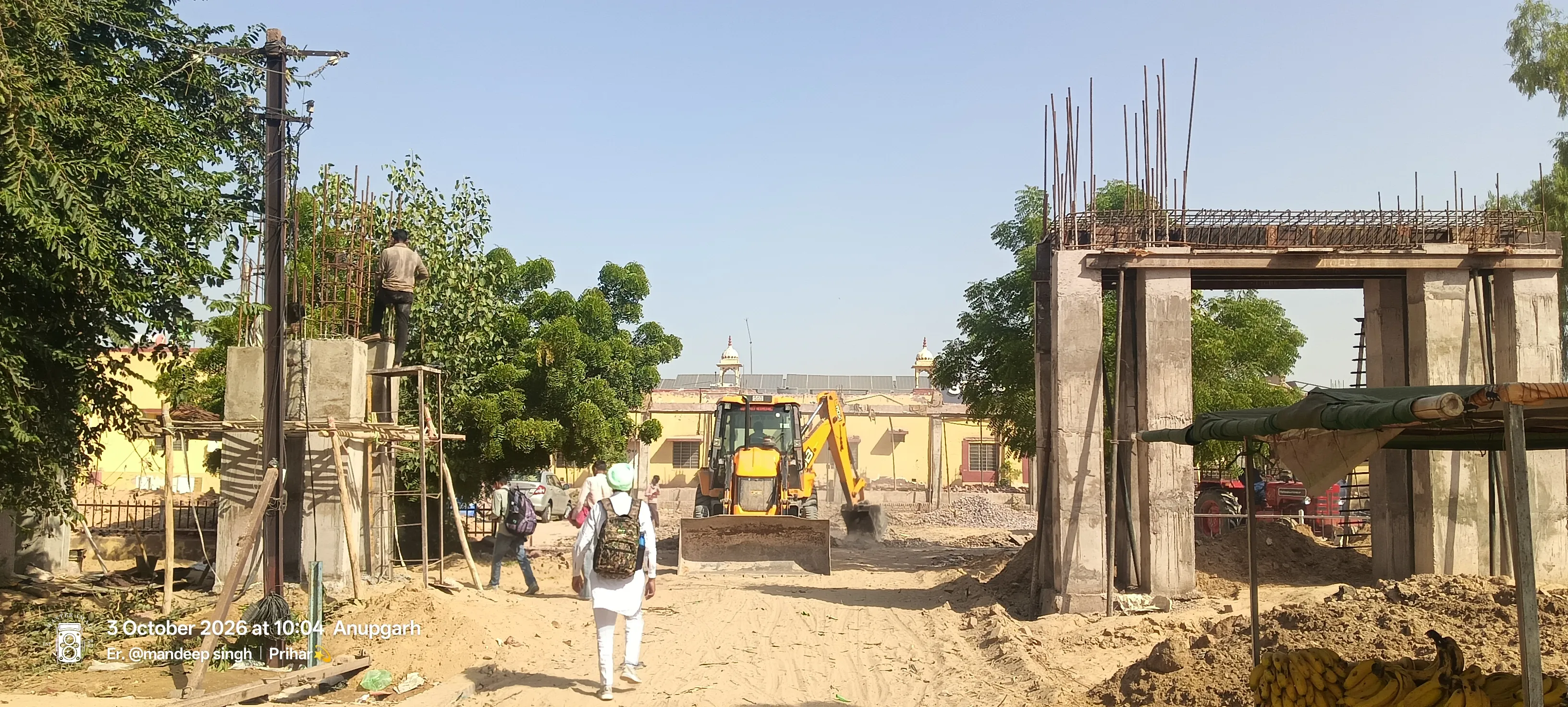 अनूपगढ़ रेलवे स्टेशन पर चल रहे कार्यों को लेकर प्रकृति संरक्षण की मांग तेज