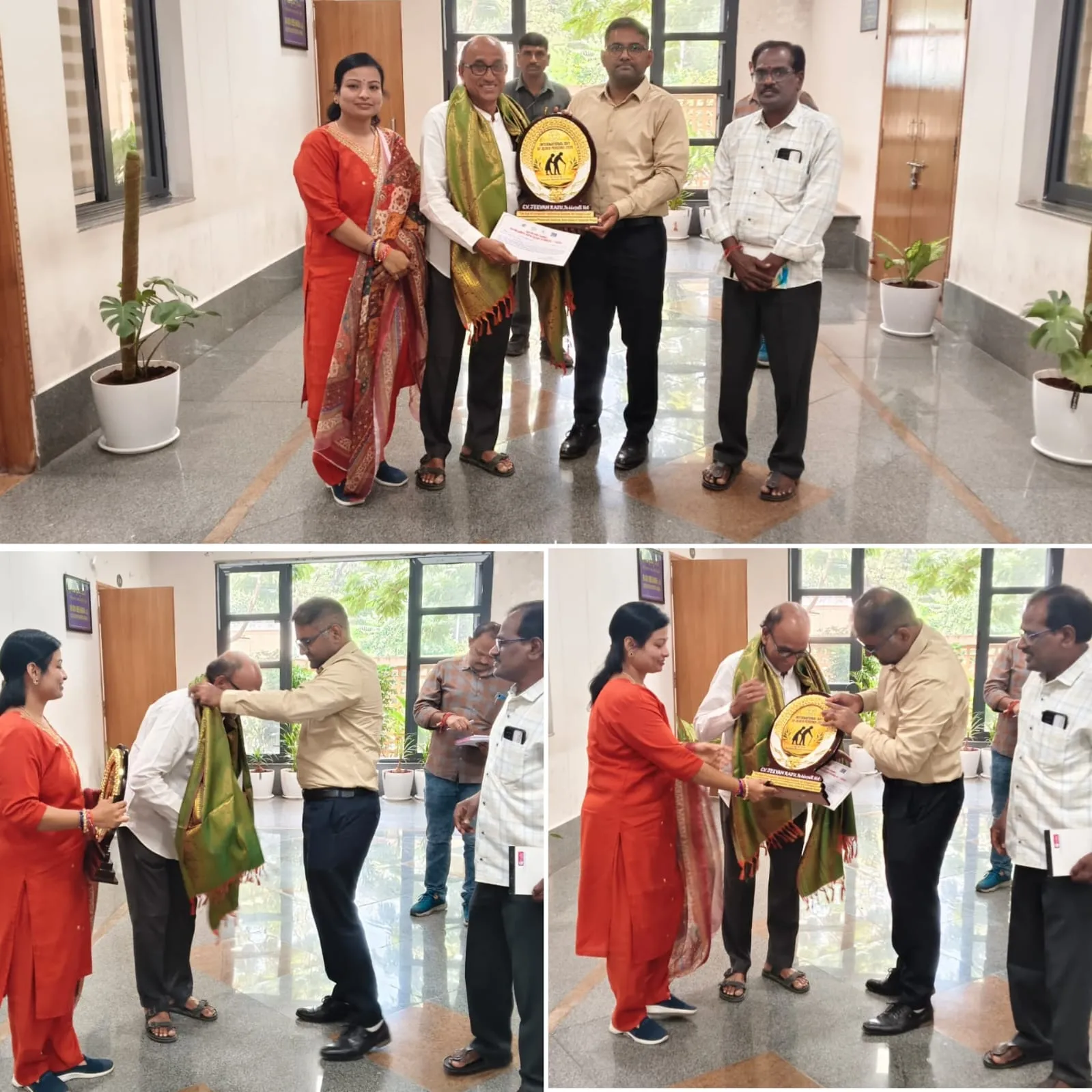 సామాజిక సేవకు జీవన్ రాజుకు రాష్ట్రస్థాయి అవార్డు