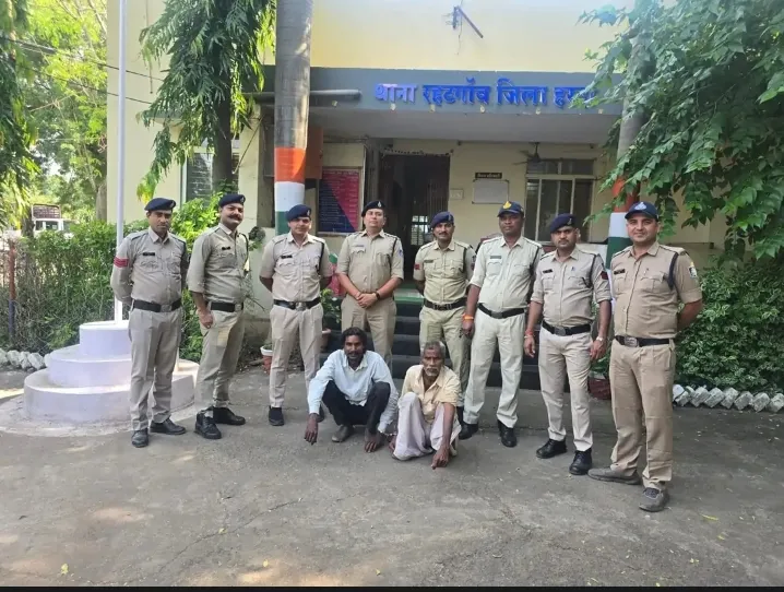 अवैध संबंध के शक में हत्या का खुलासा, ससुर-दामाद गिरफ्तार
